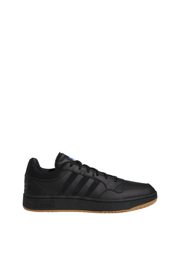 Buty do chodzenia Adidas Hoops 3.0 Low Classic Vintage Shoes. Okazja: na co dzień. Wysokość cholewki: przed kostkę. Kolor: biały, wielokolorowy, czarny. Sport: turystyka piesza