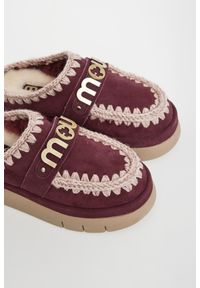 Mou - Klapki damskie skórzane mule MOU. Materiał: skóra #4