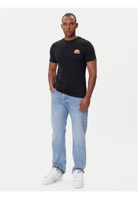 Ellesse T-Shirt Canaletto SHS04548 Czarny Regular Fit. Kolor: czarny. Materiał: bawełna #5