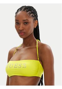 Guess Góra od bikini E5GJ56 LY00K Żółty. Kolor: żółty. Materiał: syntetyk #4