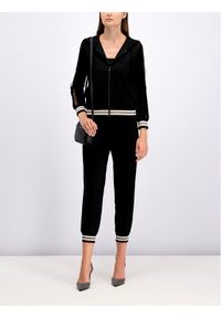 TwinSet - TWINSET Bluza 192TP2440 Czarny Regular Fit. Kolor: czarny. Materiał: syntetyk #1