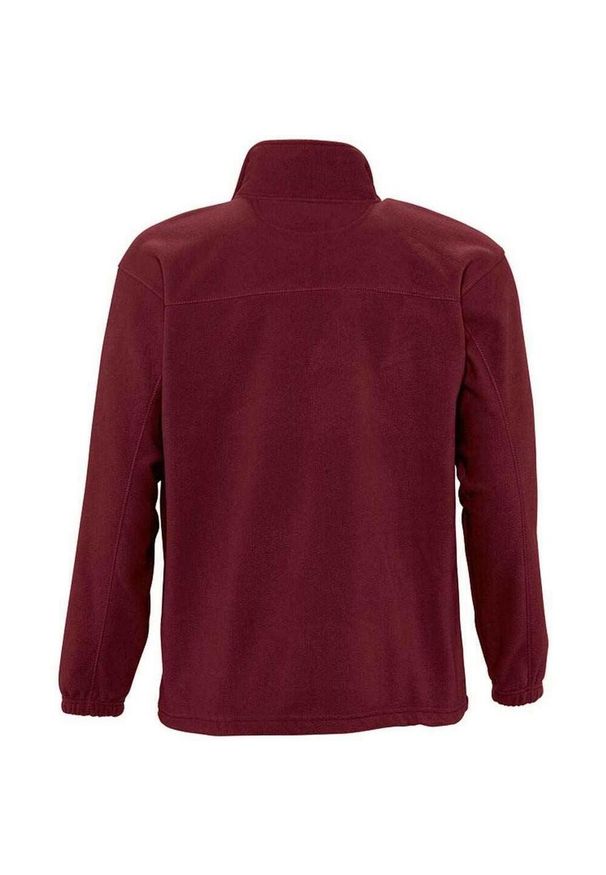SOL'S - Bluza Polarowa Unisex Dla Dorosłych North. Kolor: czerwony, wielokolorowy, brązowy. Materiał: polar. Sezon: zima