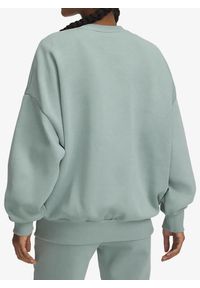 Bluza damska Under Armour UA Rival Fleece Oversized Crew. Kolor: zielony