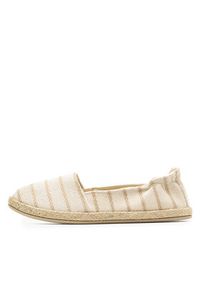 Jenny Fairy Espadryle KAYLA WSK1609-05 Beżowy. Kolor: beżowy. Materiał: materiał