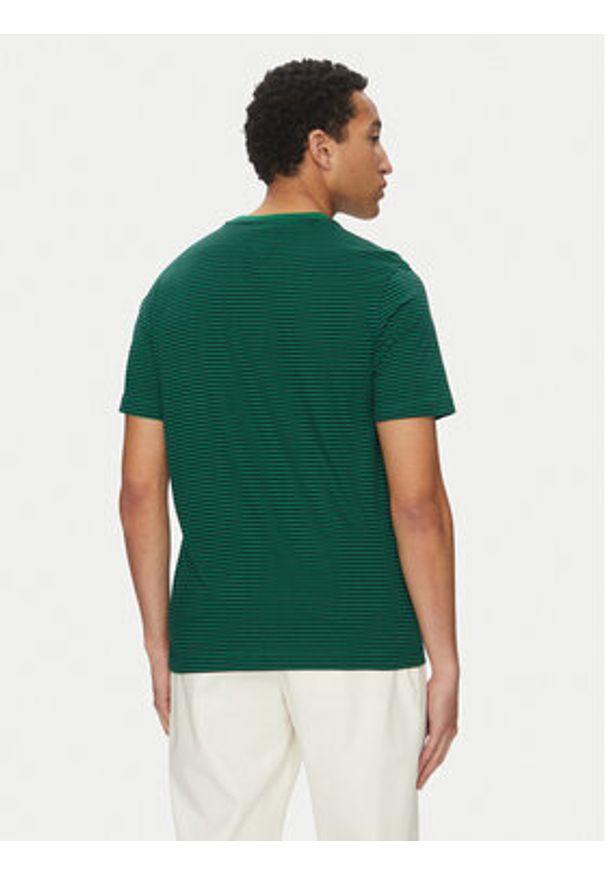 TOMMY HILFIGER - Tommy Hilfiger T-Shirt Ess Seasonal MW0MW39995 Zielony Regular Fit. Kolor: zielony. Materiał: bawełna