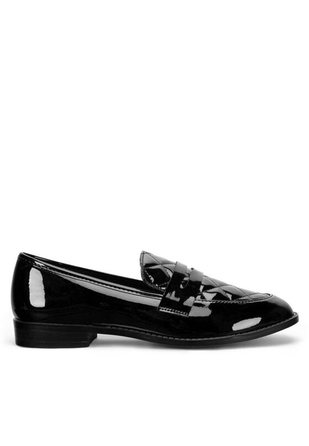 Jenny Fairy Mokasyny LS5781-11 Czarny. Kolor: czarny. Materiał: skóra