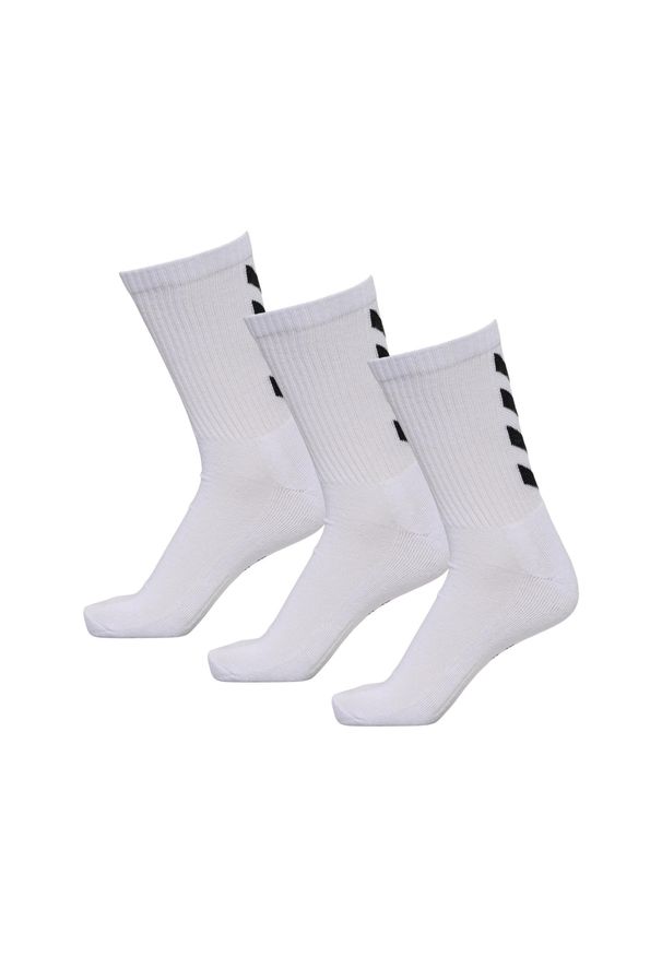 Zestaw skarpet sportowych dla dorosłych Hummel Fundamental 3-Pack Sock. Kolor: biały