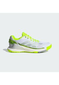 Adidas - Buty Crazyquick Lightstrike Padel. Zapięcie: zamek. Kolor: szary, wielokolorowy, żółty. Sport: tenis