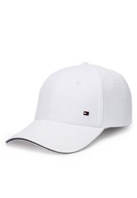 TOMMY HILFIGER - Tommy Hilfiger Czapka z daszkiem Corp Flannel AM0AM13164 Biały. Kolor: biały. Materiał: bawełna #1