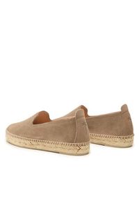 Manebi Espadryle Suede Flat Espadrilles K 1.9 N0 Brązowy. Kolor: brązowy. Materiał: zamsz, skóra #6