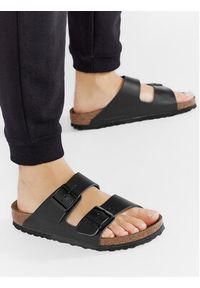 Birkenstock Klapki Arizona 0051193 Czarny. Kolor: czarny. Materiał: skóra #8