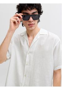 Jack & Jones Koszula Breeze 12288594 Biały Relaxed Fit. Kolor: biały. Materiał: bawełna #5