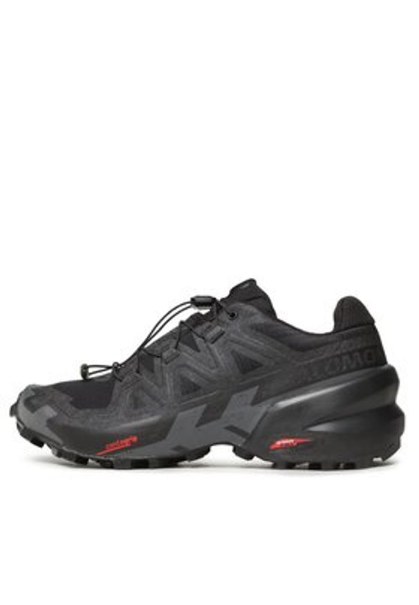 salomon - Salomon Buty do biegania Speedcross 6 L41737900 Czarny. Kolor: czarny. Materiał: syntetyk. Model: Salomon Speedcross
