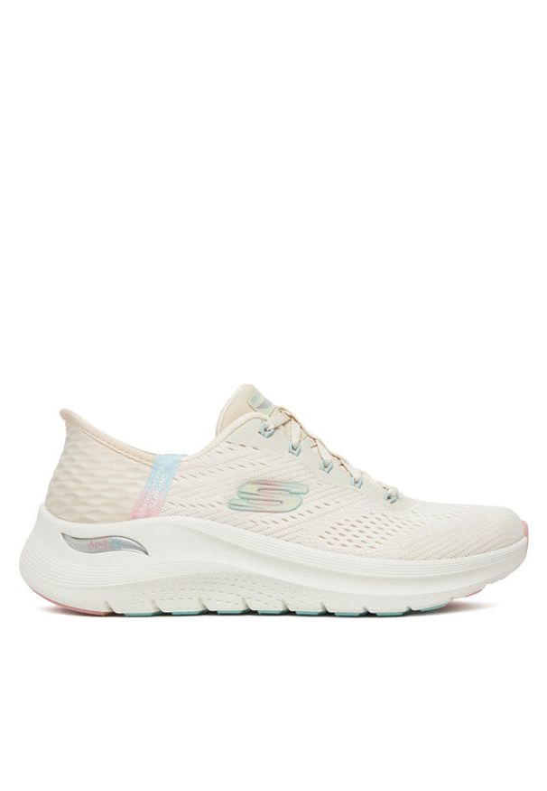 skechers - Skechers Sneakersy Arch Fit 2.0 150066/NTPK Beżowy. Kolor: beżowy. Materiał: materiał