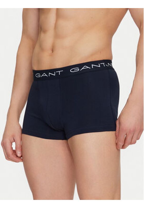 GANT - Gant Komplet 3 par bokserek 900023003 Granatowy. Kolor: niebieski. Materiał: bawełna