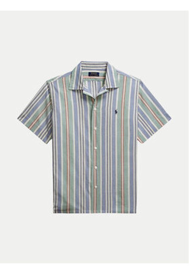Polo Ralph Lauren Koszula 710965813002 Niebieski Classic Fit. Typ kołnierza: polo. Kolor: niebieski. Materiał: bawełna