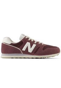 Buty unisex New Balance ML373QL2 – bordowe. Okazja: na co dzień. Kolor: czerwony. Materiał: guma, syntetyk, skóra, materiał. Szerokość cholewki: normalna. Model: New Balance 373