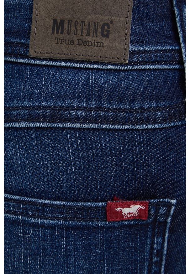 Mustang - Jeansy Jasmin Jeggings. Kolor: niebieski