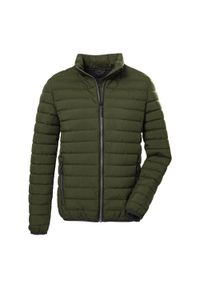 Kurtka puchowa Killtec GW 6. Kolor: wielokolorowy, zielony, brązowy. Materiał: puch. Sport: turystyka piesza #1