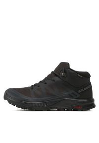 salomon - Salomon Trekkingi Outrise Mid Gtx L47143500 Czarny. Kolor: czarny. Materiał: materiał. Sport: turystyka piesza #6