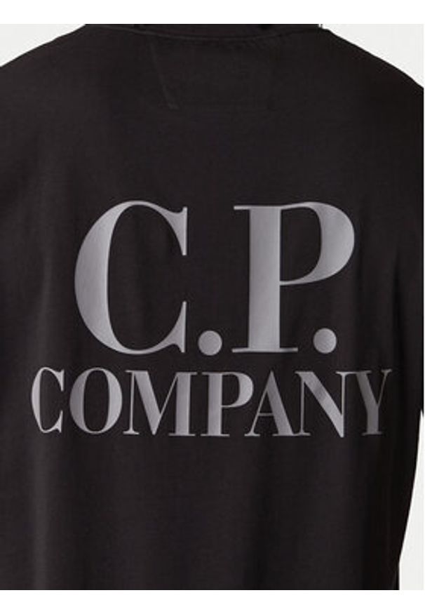 C.P. Company T-Shirt 20CMTS086A005100W Czarny Regular Fit. Kolor: czarny. Materiał: bawełna
