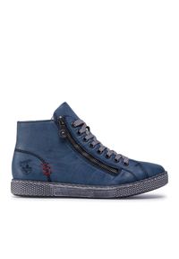 Sneakersy Rieker. Kolor: niebieski #1
