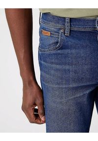 Wrangler - WRANGLER TEXAS SLIM MĘSKIE SPODNIE JEANSOWE BLUE NUN W12SU825I 112320083 #3