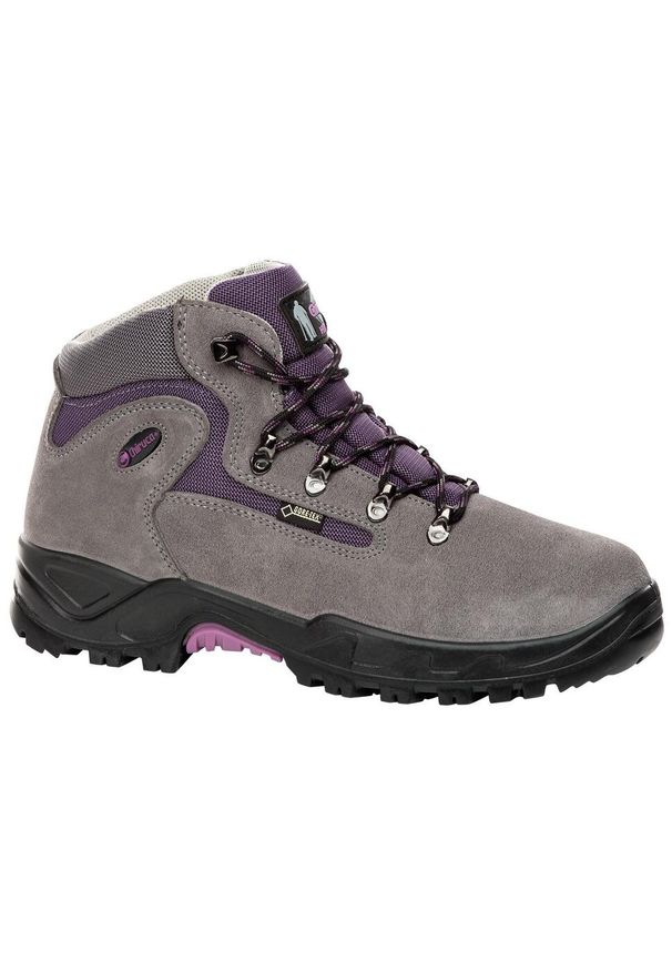 Buty trekkingowe damskie Chiruca Massana. Kolor: wielokolorowy, fioletowy, szary