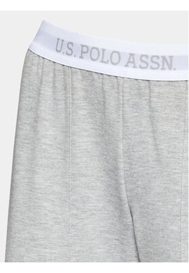 U.S. Polo Assn. Spodnie piżamowe 16602 Szary Regular Fit. Kolor: szary. Materiał: bawełna