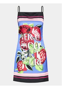Versace Jeans Couture Sukienka letnia 74HAO936 Niebieski Regular Fit. Kolor: niebieski. Materiał: syntetyk. Sezon: lato #5