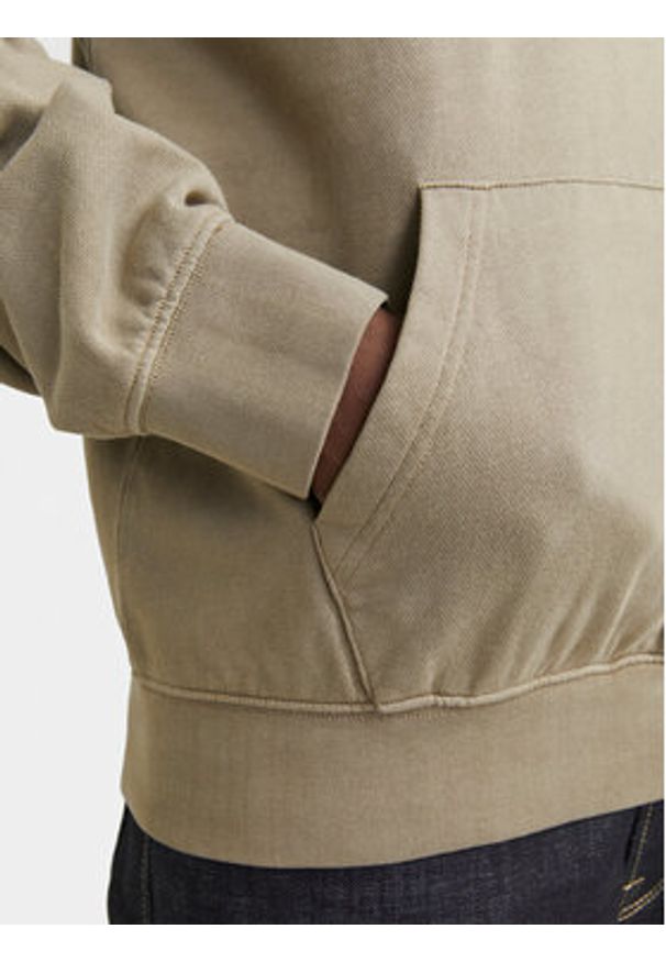 Jack & Jones Bluza Charge 12268272 Beżowy Loose Fit. Kolor: beżowy. Materiał: bawełna