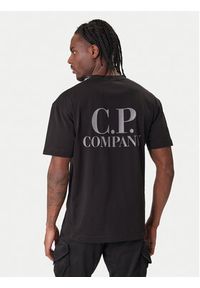 C.P. Company T-Shirt 20CMTS086A005100W Czarny Regular Fit. Kolor: czarny. Materiał: bawełna #4