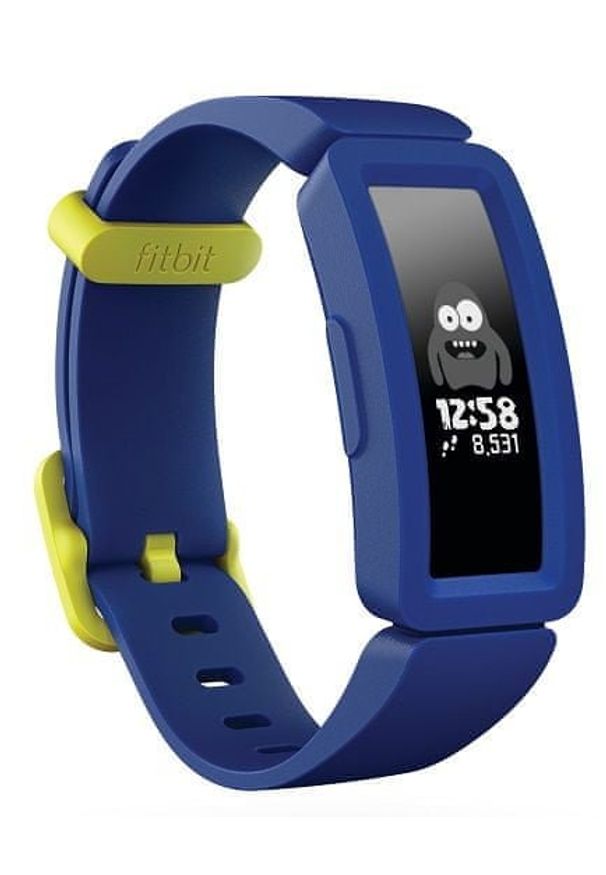 FITBIT - Fitbit opaska Ace 2 Night Sky + Neon Yellow. Kolor: niebieski