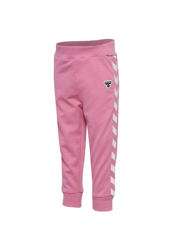 Zestaw dla dzieci Hummel Mini Reg. Okazja: na uczelnię, na co dzień. Kolor: różowy. Materiał: dresówka. Styl: casual, sportowy