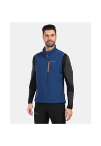 Męska kamizelka softshellowa Kilpi NOIL-M. Kolor: niebieski. Sport: turystyka piesza #1