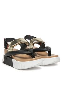 United Nude Sandały Delta Tong 10712866188 Czarny. Kolor: czarny. Materiał: skóra