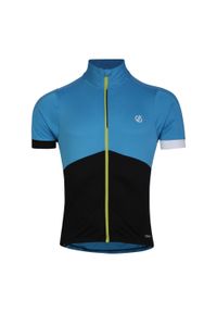 DARE 2B - Jersey kolarski Męski Z Recyklingu Lekki Protraction II. Kolor: niebieski. Materiał: jersey. Sport: kolarstwo