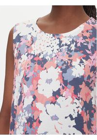 Olsen Sukienka codzienna 13002036 Kolorowy Regular Fit. Okazja: na co dzień. Materiał: bawełna. Wzór: kolorowy. Typ sukienki: proste. Styl: casual #4