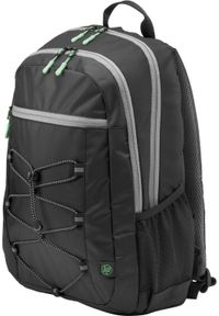 HP Active Backpack 15.6'' black/mint green. Materiał: tkanina #1