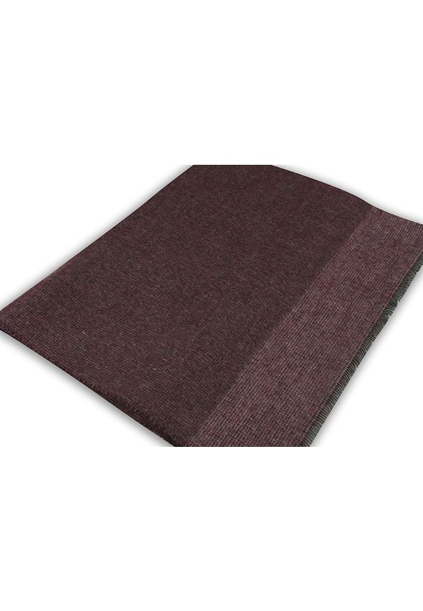V. Fraas - Szalik Śliwkowy, Bordowy w Drobny Rzucik, Miękki, Firmy V.Fraas -Cashmink- Elegancki, Męski. Kolor: czerwony. Materiał: poliakryl, akryl, wełna, tkanina, materiał, syntetyk. Sezon: lato. Styl: elegancki