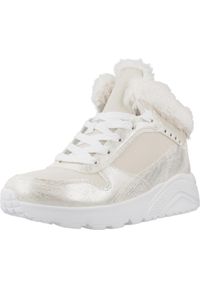 skechers - Tenisówki Skechers Model Uno Lite - Comfurt C Kolor Biały. Kolor: biały. Materiał: tkanina, syntetyk. Model: Skechers Sport. Sport: turystyka piesza