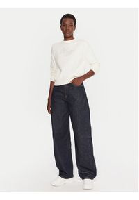 Hugo - HUGO Sweter Slogix_B 50548145 Beżowy Relaxed Fit. Kolor: beżowy. Materiał: wiskoza, syntetyk #2