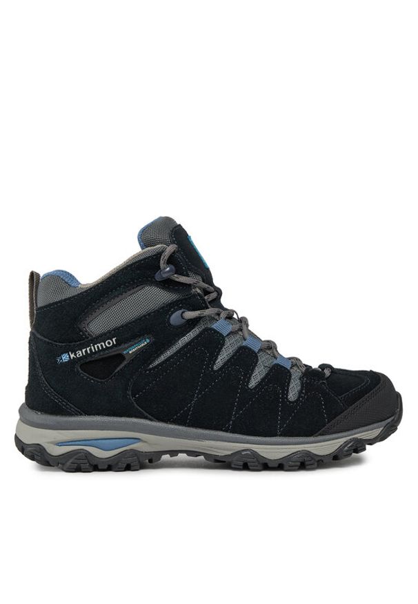 Karrimor Trekkingi Rona Mid K1075 Granatowy. Kolor: niebieski. Materiał: nubuk, skóra