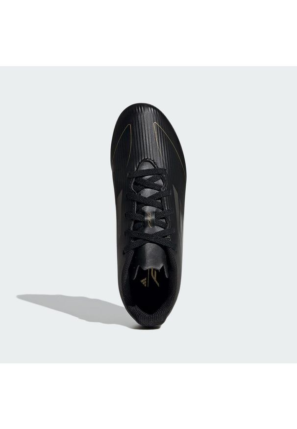 Adidas - Buty F50 Club FXG Kids. Kolor: żółty, wielokolorowy, czarny, szary. Materiał: materiał