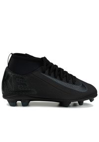 Buty piłkarskie korki Nike JR SUPERFLY 10 CLUB FG/MG. Kolor: czarny. Sport: piłka nożna