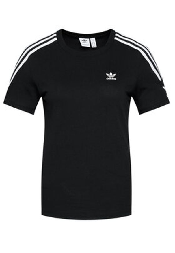 Adidas - adidas T-Shirt Lock Up ED7530 Czarny Regular Fit. Kolor: czarny. Materiał: bawełna