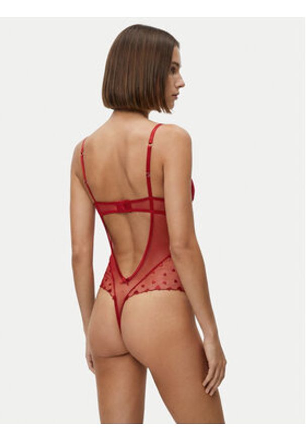 Guess Body O6RM03 KC600 Czerwony. Kolor: czerwony. Materiał: syntetyk
