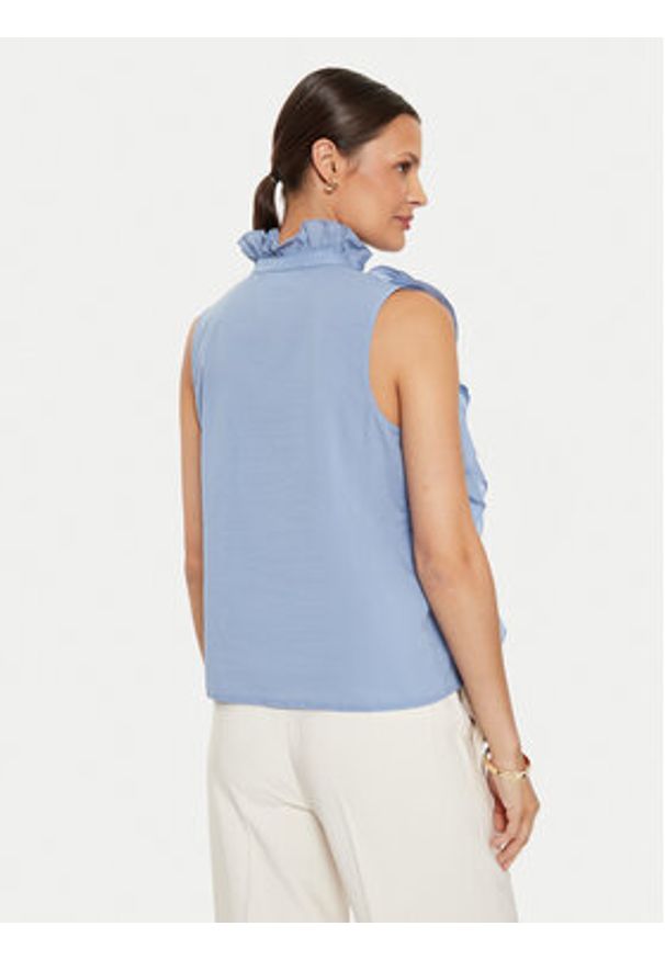 ViCOLO Bluzka TB2554 Niebieski Regular Fit. Kolor: niebieski. Materiał: bawełna