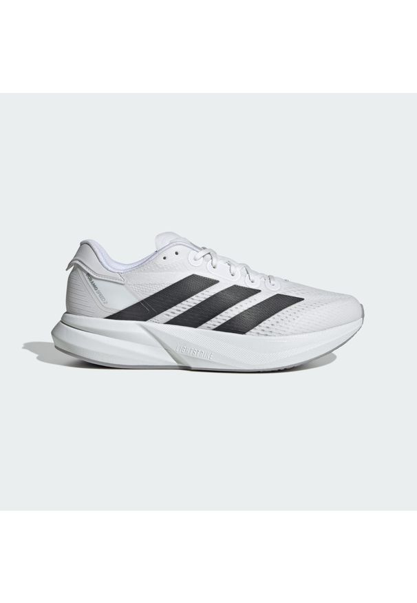 Adidas - Buty Duramo Speed 2 Running. Kolor: czarny, szary, biały, wielokolorowy. Materiał: materiał. Sport: bieganie