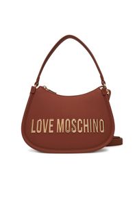 Love Moschino - Torebka LOVE MOSCHINO. Kolor: brązowy